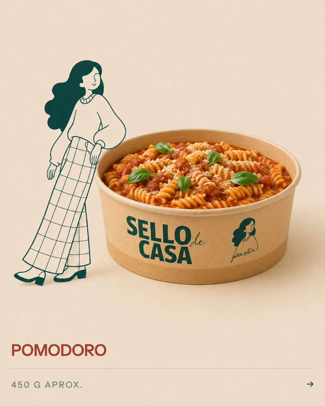 Arte oficial de Pomodoro, Sello de Casa