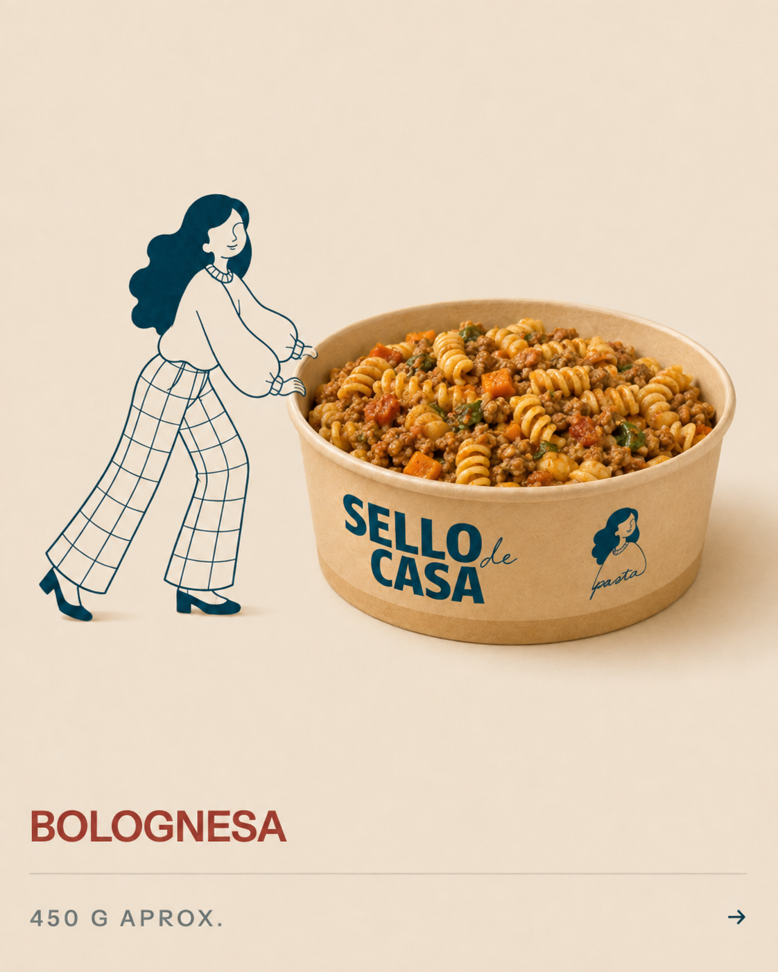 Arte oficial de Bolognesa, Sello de Casa