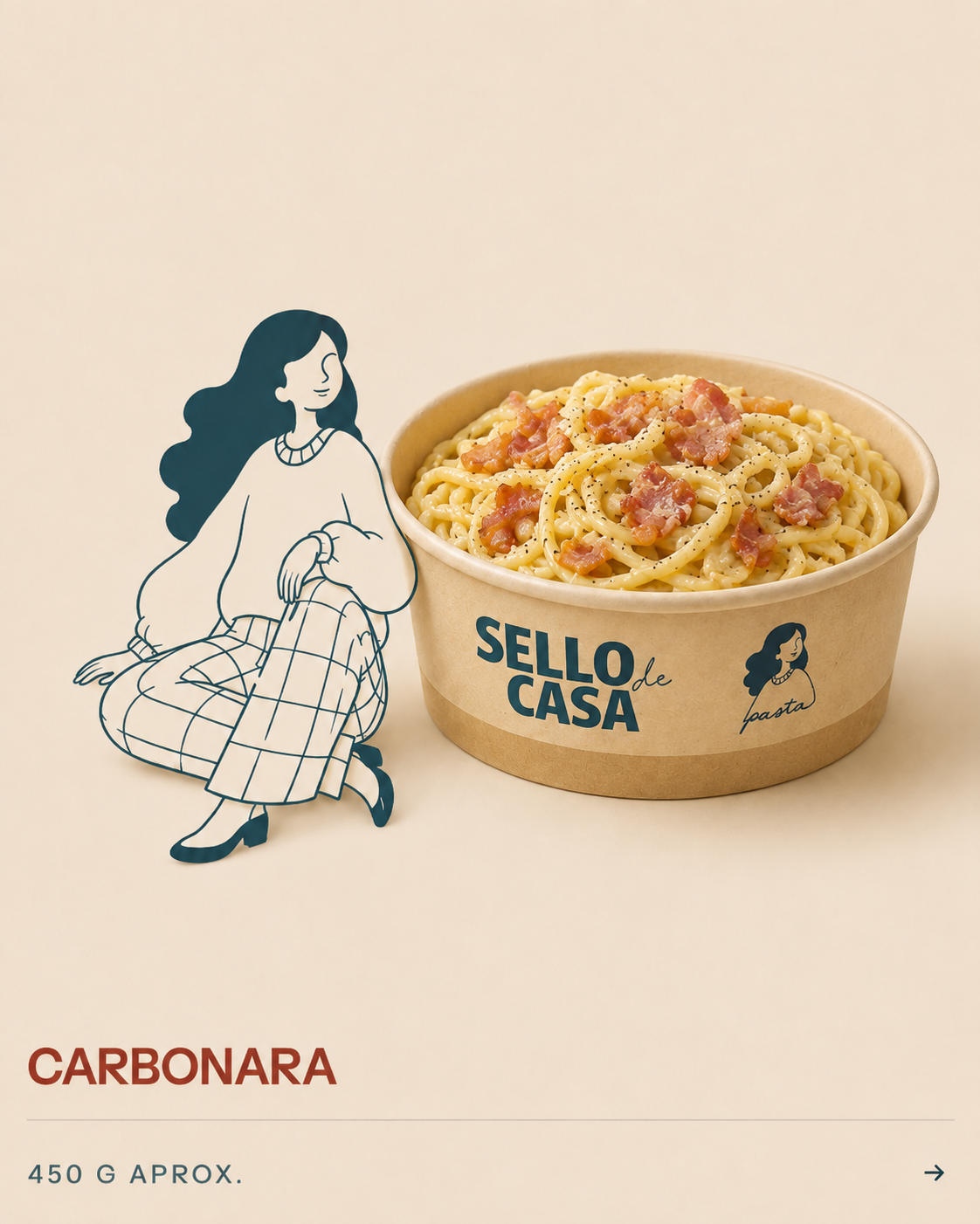 Arte oficial de Carbonara, Sello de Casa